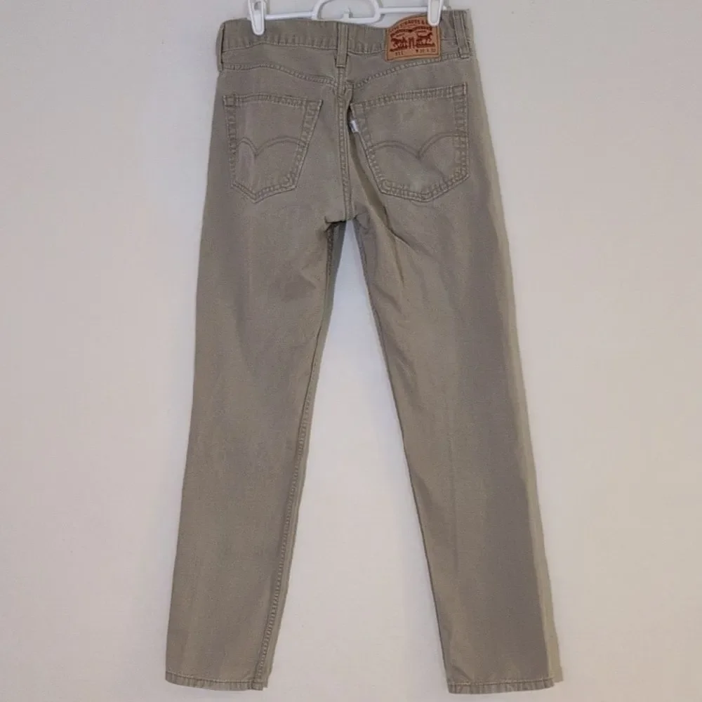 Levi's 511 Men's Classic Tan Khaki Denim Jeans - Size 31x32